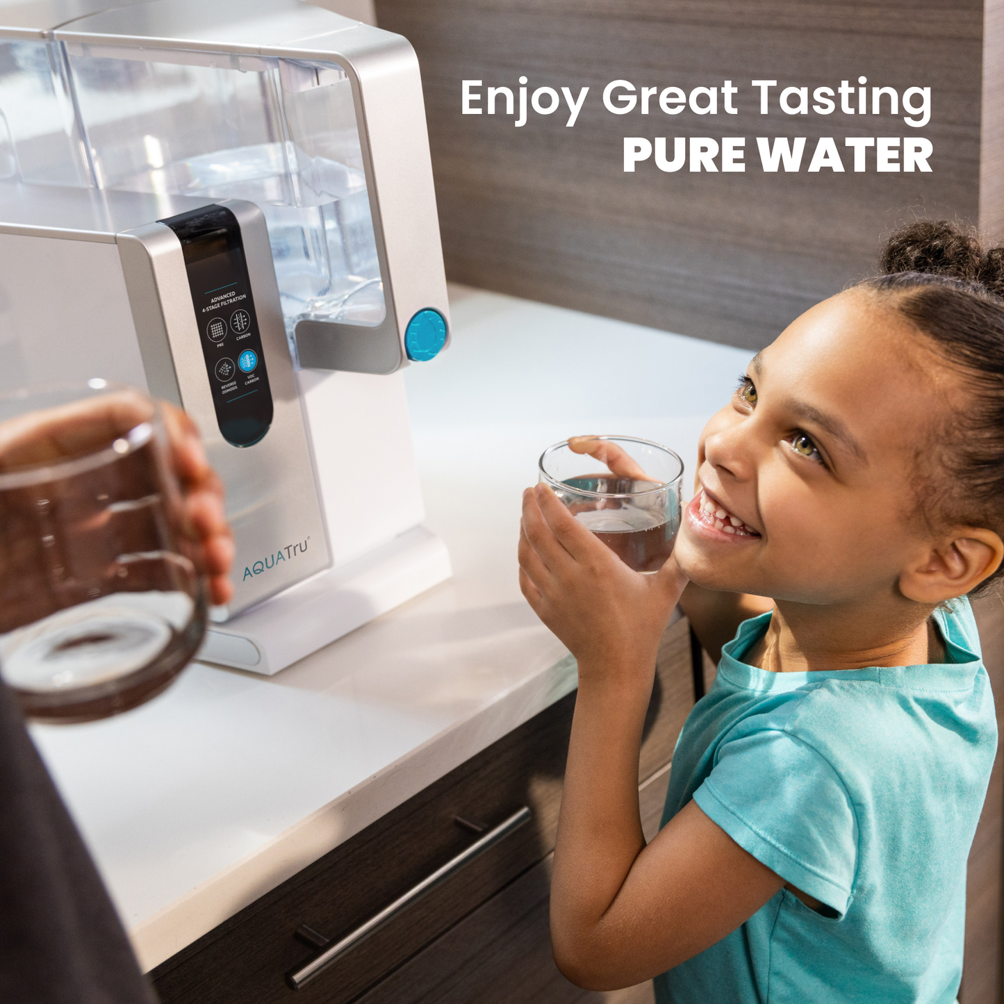 AquaTru Countertop Water Purifier - NEW display screen