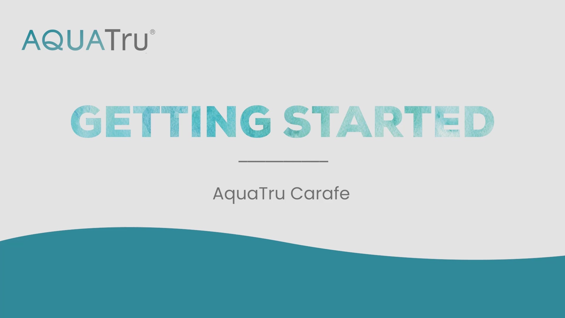 AquaTru Carafe